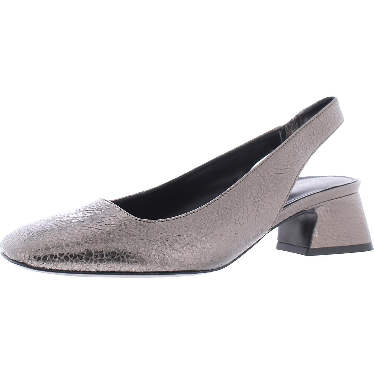 Breea Metallic zum Hineinschlüpfen mit Ferse Gurt Absätze
