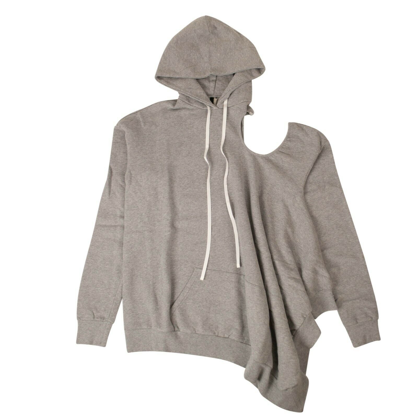 Unravel Project Hoodie-Sweatshirt-Kleid – Grau
