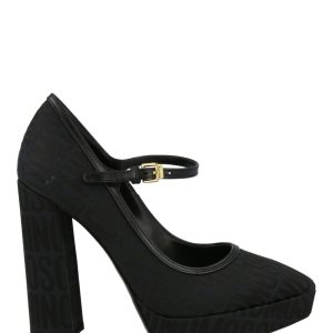 Logo Jacquard Mary Jane Pumps 7704761860156