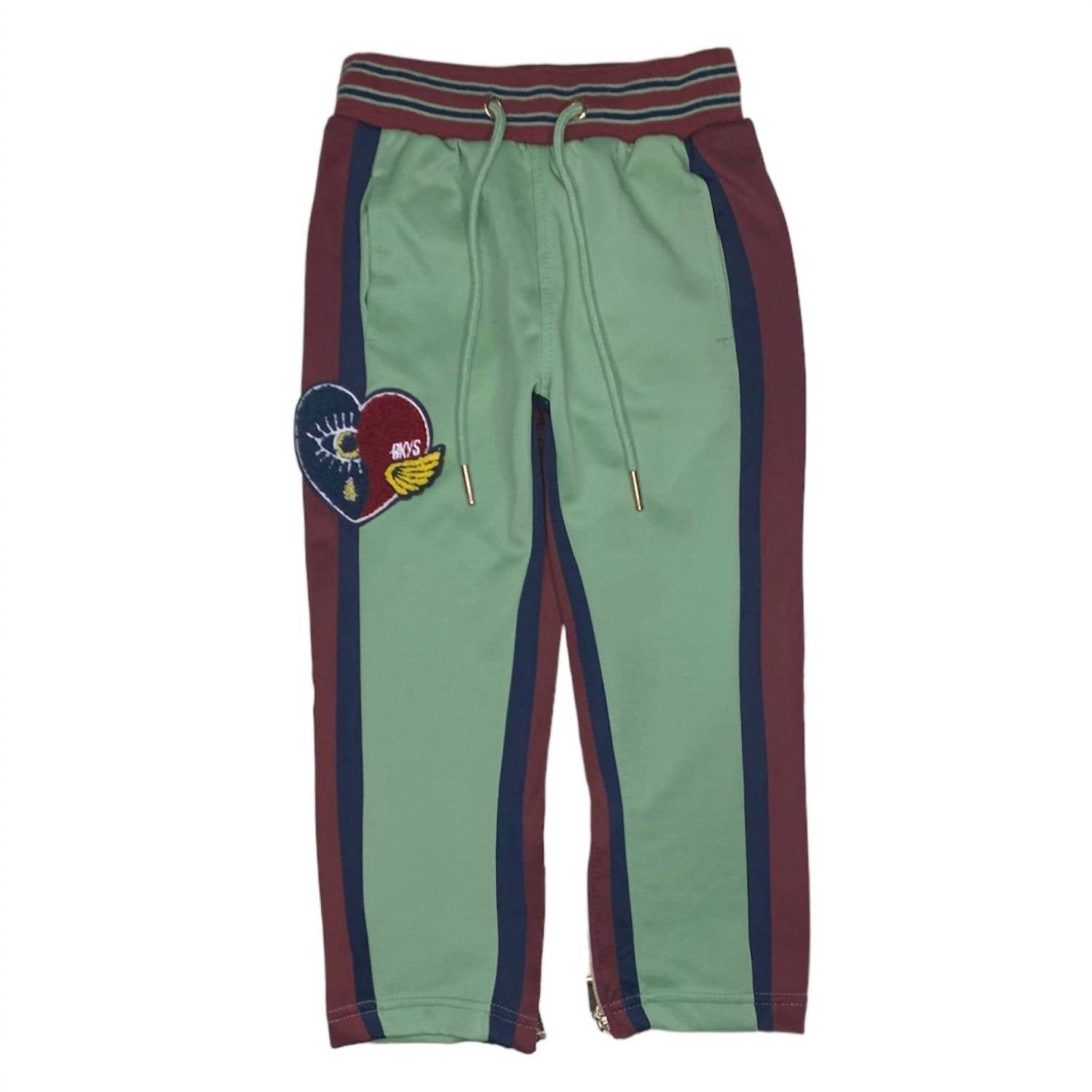 Kinder ? Herz joggen Hose in Oliven