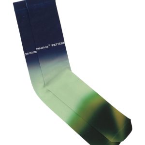 Blurred Logo lange Socken
