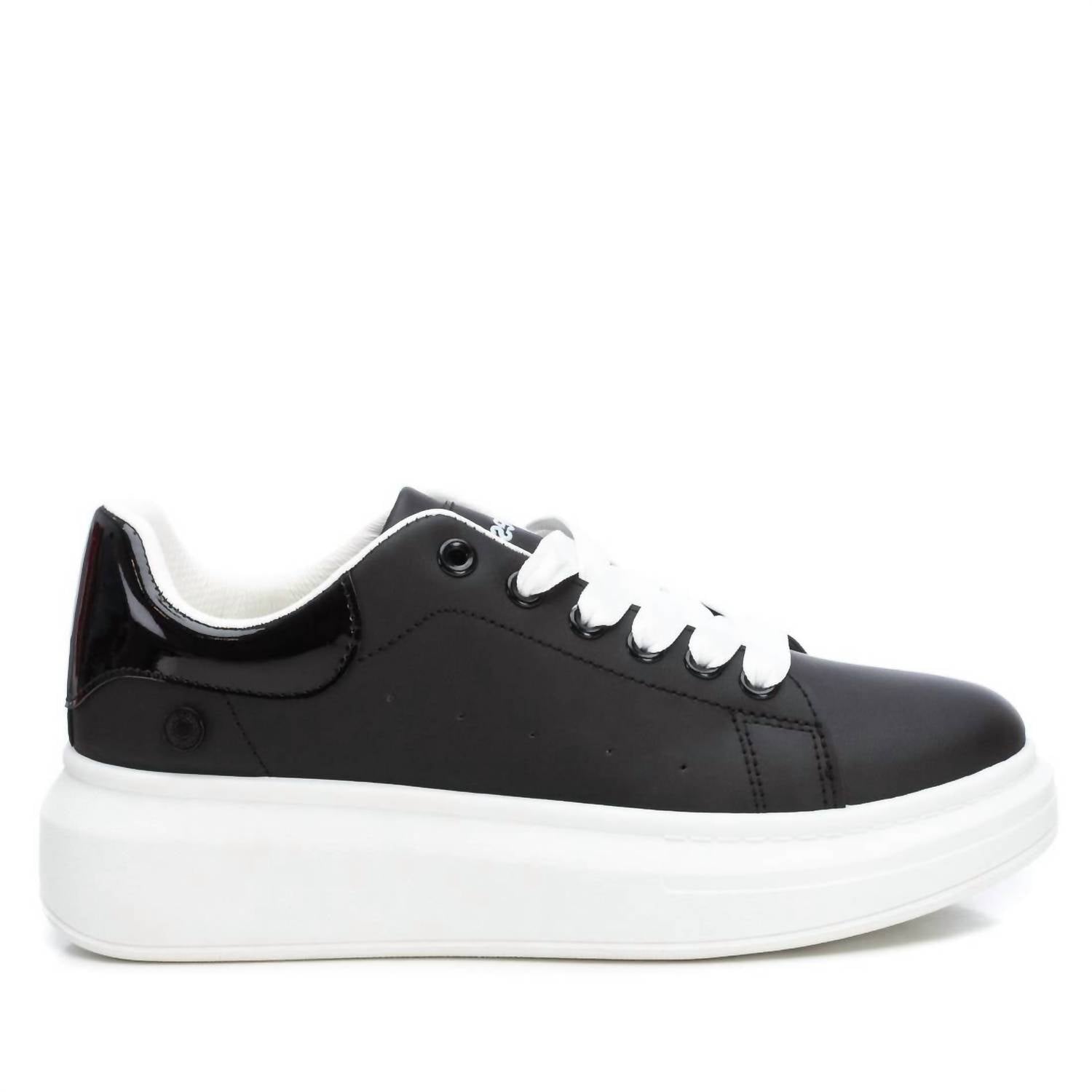 Damen Trainer Sneakers in schwarz 7704733679676