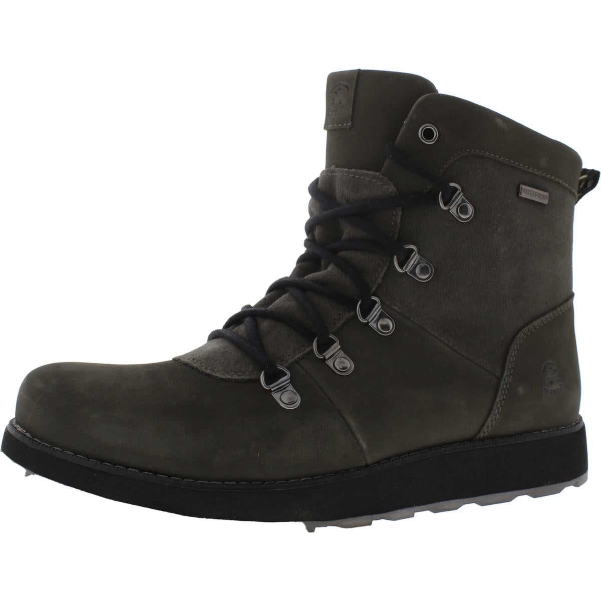 Wasserdichte Kampf- und Schnürstiefel aus Ariello-Leder