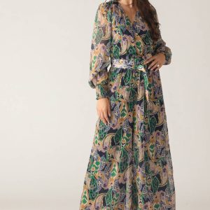 WITH THE Mädchen gewebt Jumpsuit