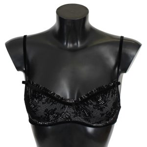 Ermanno Scervino Mesh Balconcino Bra Nylon Damen Unterwäsche