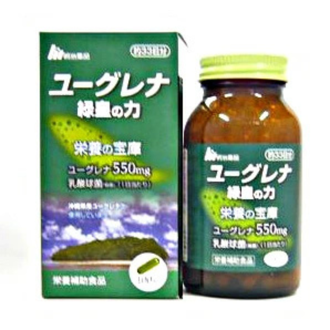 Special Sale! Euglena Ryokuou no Chikara (The Power of grüner Kaiser) – 100 Kapseln (3 Kapseln täglich) aus Japan – Meiji Yakuhin