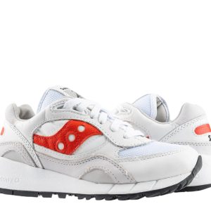 Saucony Originals Shadow 6000 Premium weiße/rote Herren Schuhe S70668-2 7832176230460