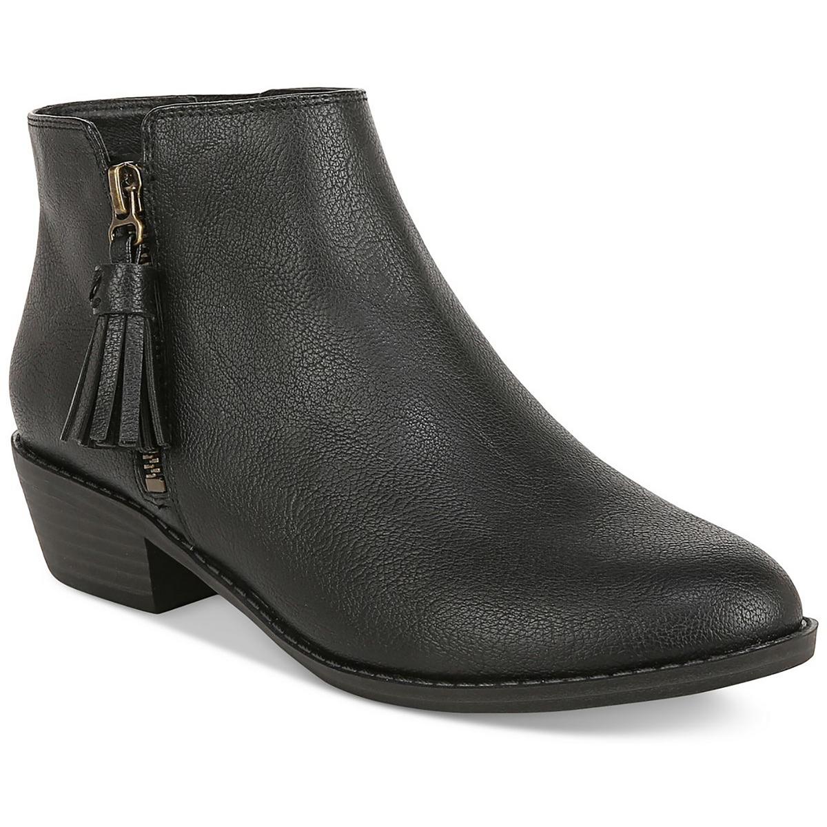 Val Western-Stiefeletten mit Blockabsatz und Stapelabsatz
