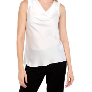 Satin Tank Top in Vanille 7676607037500