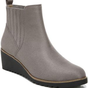 Zenith Damen-Stiefeletten aus Wildlederimitat mit gepolstertem Fußbett
