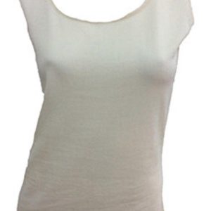 Bra-Friendly Tank Top in Elfenbein