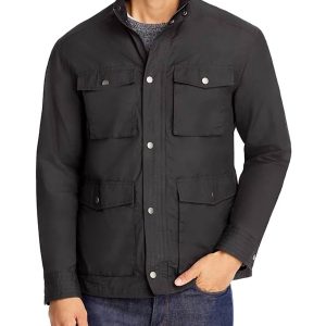 Herren Cardiff Jacke in schwarz 7803887878204