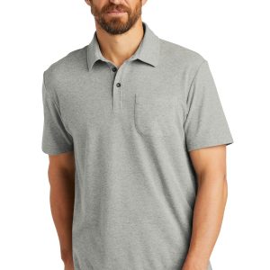 Port Authority C-Free Baumwollmischung-Pique-Taschenpolo für Herren