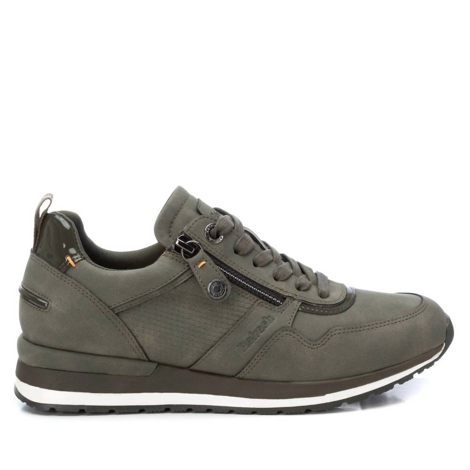 Damen strainer Sneakers in kakhi 7803971567676