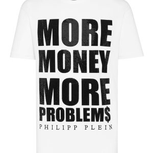 t-shirt rund Hals ss mehr Geld mehr Probleme