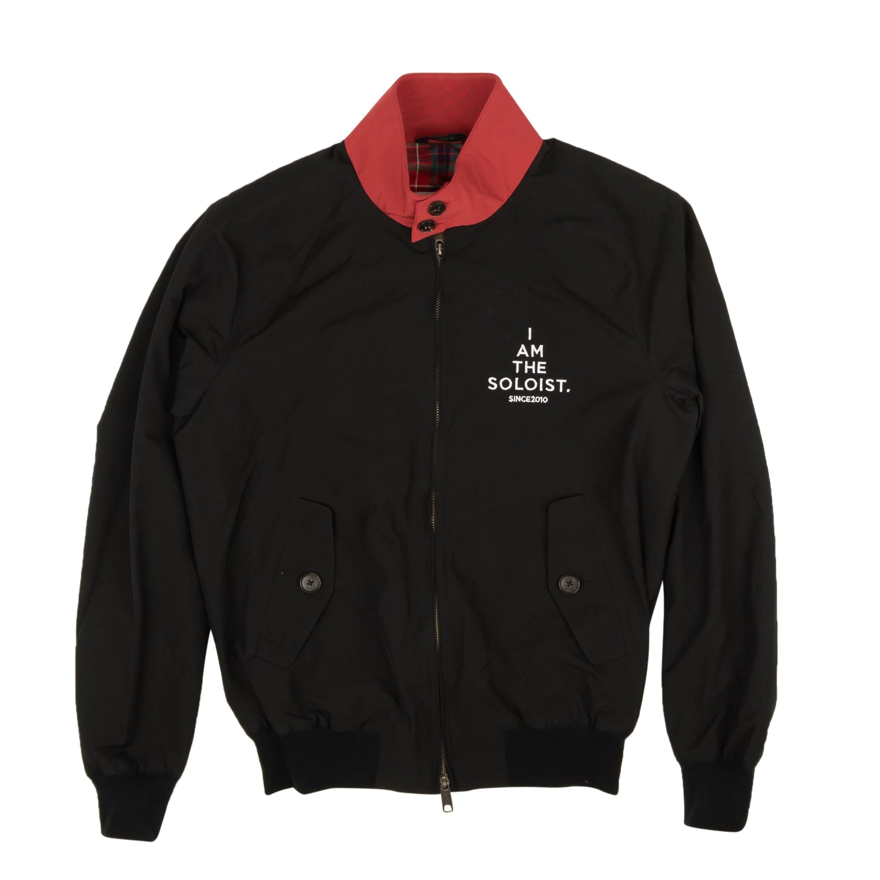 Takahiromiyashita The Soloist bestickte Jacke – Schwarz