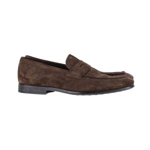 Tod’s Loafer aus braunem Wildleder