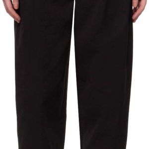 Denim-Becker-Hose in Schwarz