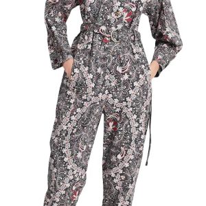 Leon Irene Jumpsuit in Schwarz 7704792334396