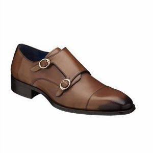Herren Vigolo Kalbsleder Schuhe in tan