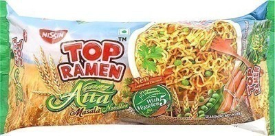 Nissin Top Ramen, Atta Masala, (Packung mit 4) – 280g