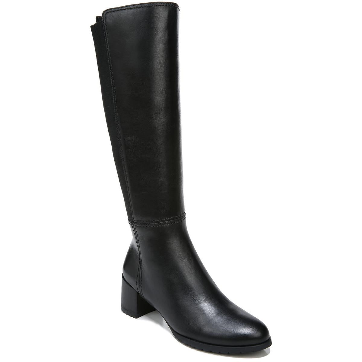 Wasserabweisende kniehohe Stiefel mit runder Zehenpartie von Brent