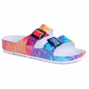 Damen Wasserrutsch Sandalen in mehrfarbigen 7832204771388