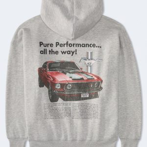 Aeropostale Ford Mustang Boss 302 Full-Zip Kapuzenpullis – 7833654526012