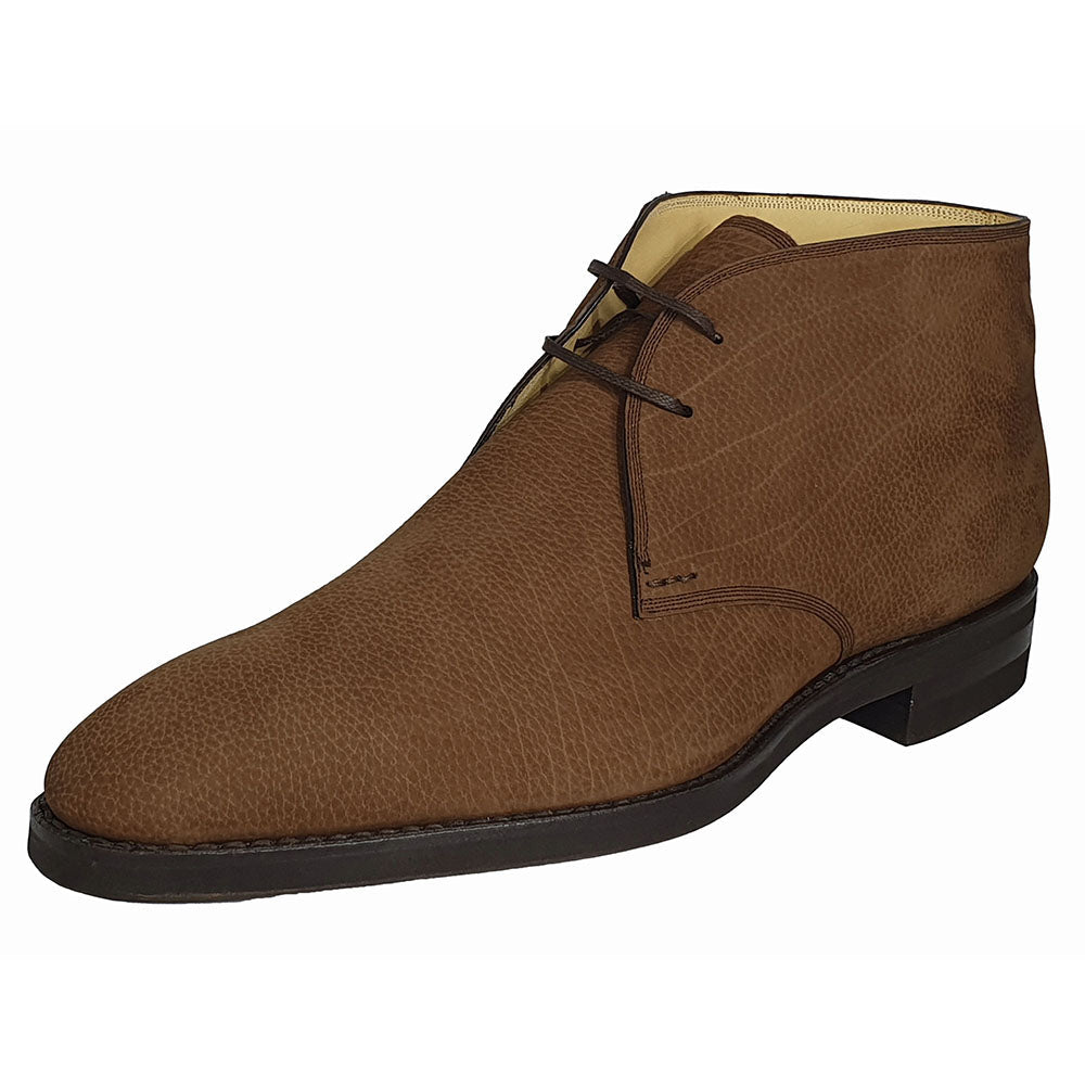 Bally Skiligny 6237887 Herren braun gekörnte Kalbsleder Wüstenstiefel