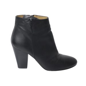 Whistles Chunky Mid Stiefeletten aus Leder, schwarz 7748706304060
