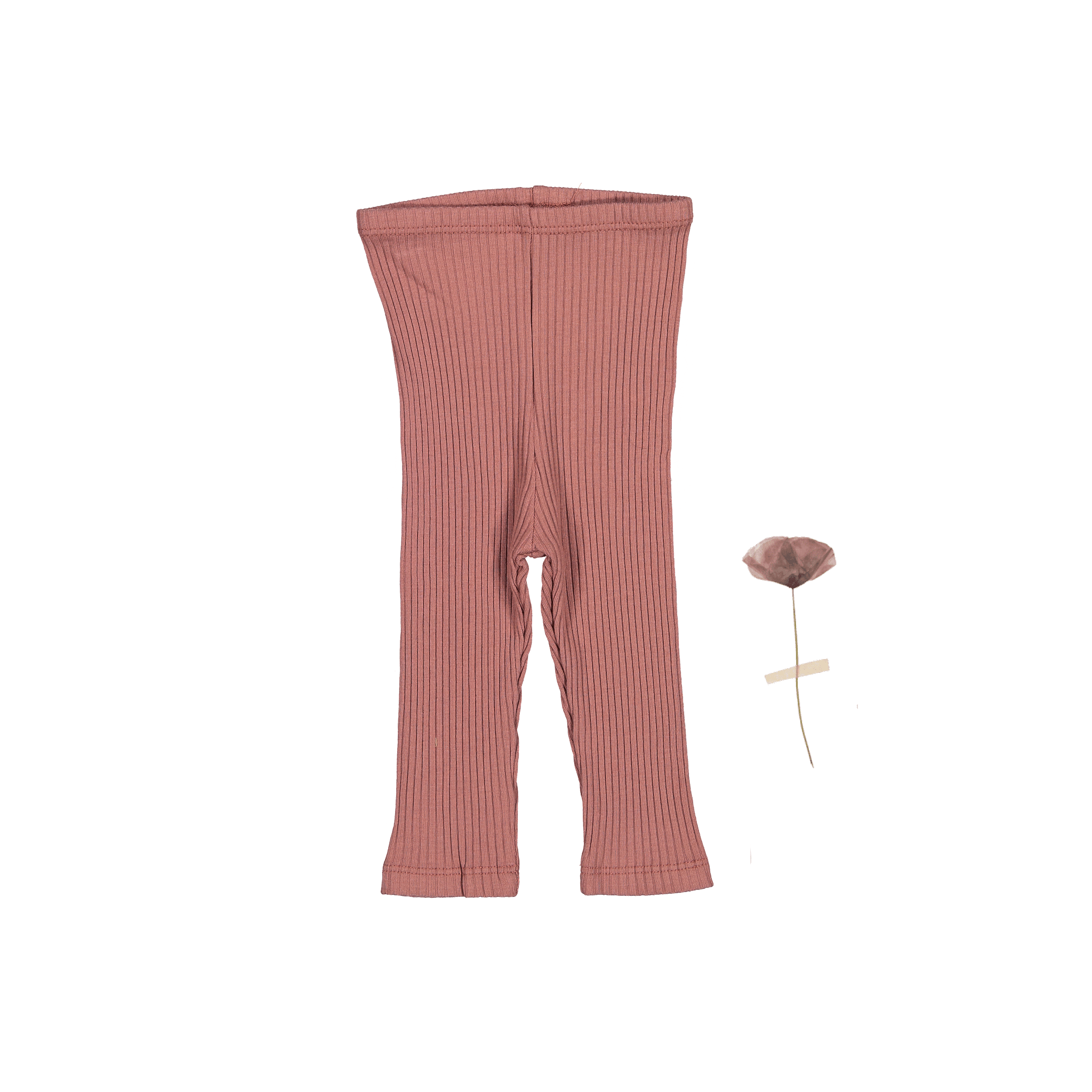 Die Leggings – Palisander gerippt