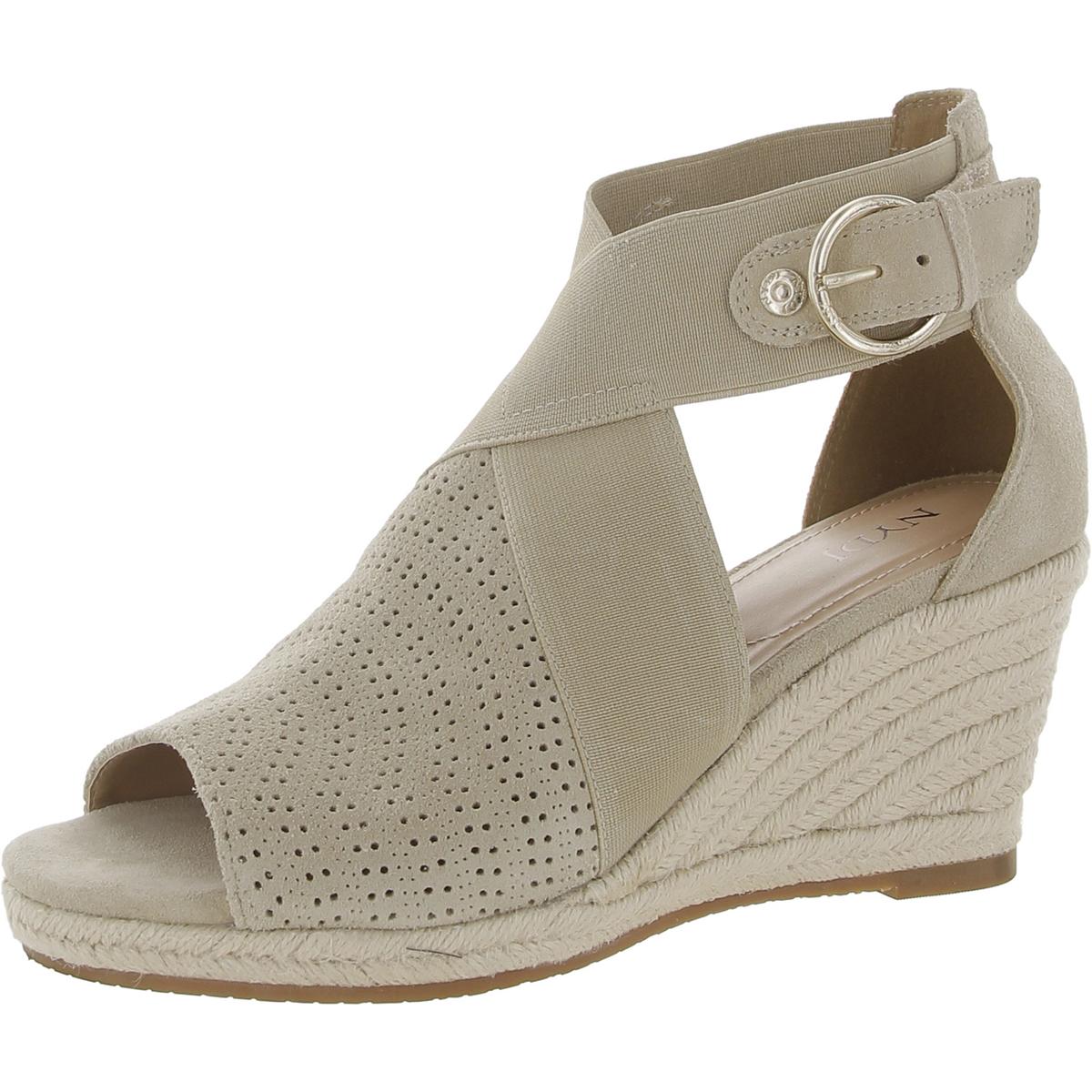 Charisma Wildleder Peep-toe Keil Sandalen
