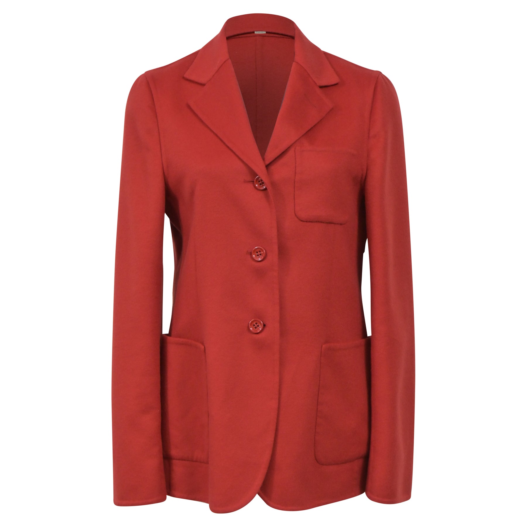 Bottega Veneta Blazer aus roter Wolle 7833146458172