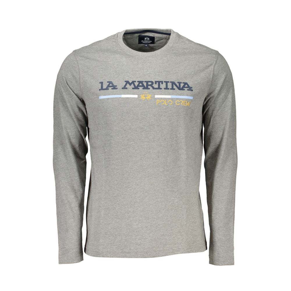 La Martina Baumwolle Herren T-Shirt 7384934350908