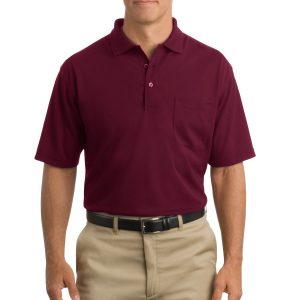 CornerStone Industrial Pocket Pique Polo für Herren. CS402P