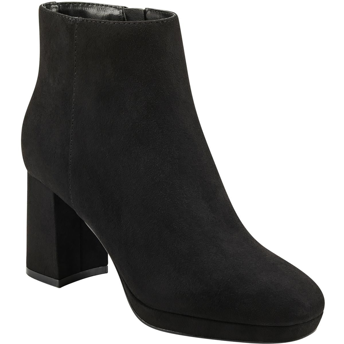 Colleen 2 Stiefeletten aus Wildlederimitat mit runder Spitze