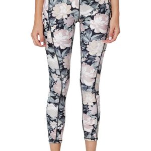 Vintage Petal Legging in schwarz 7676631777340
