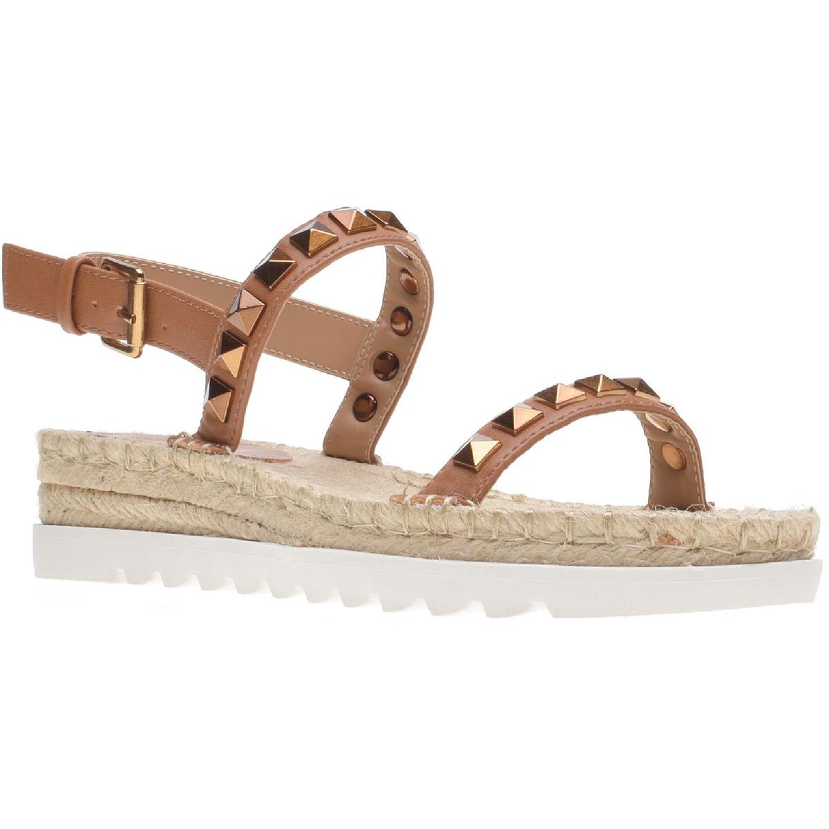 Yelenah Kunstleder gestickte Espadrillen