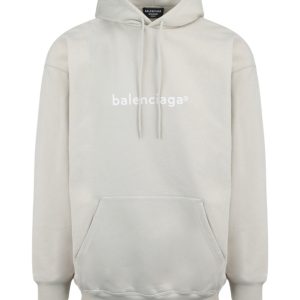 Medium Fit Logo Kapuzenpullis