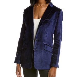rag & bone Margot Velvet Blazer 7820331778108