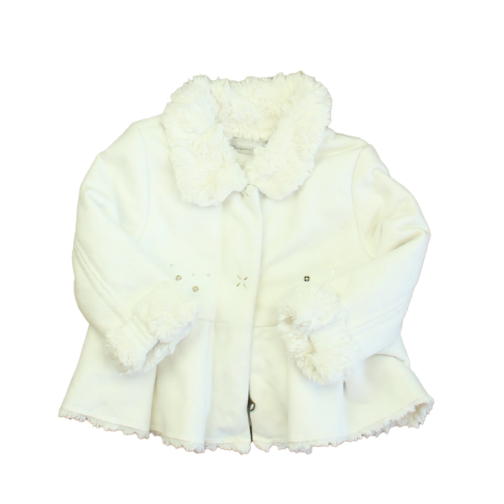Catimini Mädchen Elfenbein Jacke – 7805955309628