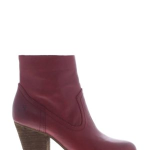Essa-Stiefelette in Rubinrot