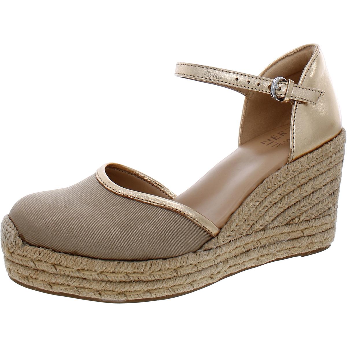 Bianca Leder-Plateau-Keilsandalen