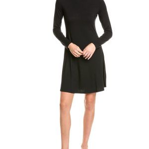 Vince Mock T-Shirt Kleid