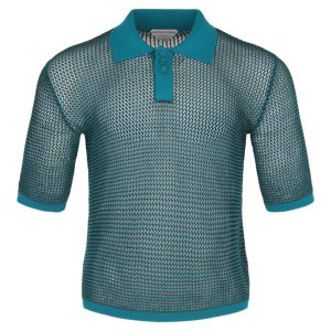 Open Fishnet Polo