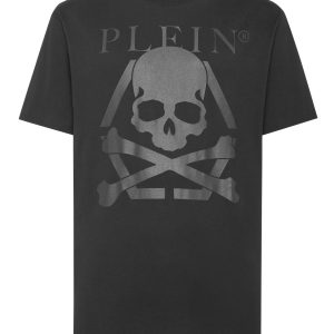 T-Shirt rund Hals ss Schädel & Knochen 7648932921404