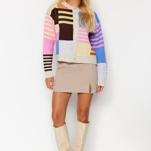 Trendyol – Damen-Strickjacke in normaler Passform – 7197219586108