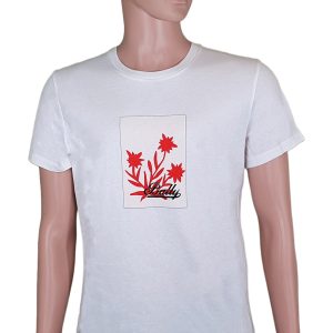 Bally 6301240 Unisex weiß 100% Baumwolle Logo T-Shirt 7706073169980