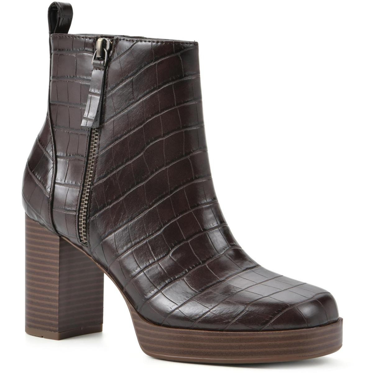 Manito Stiefeletten mit Blockabsatz