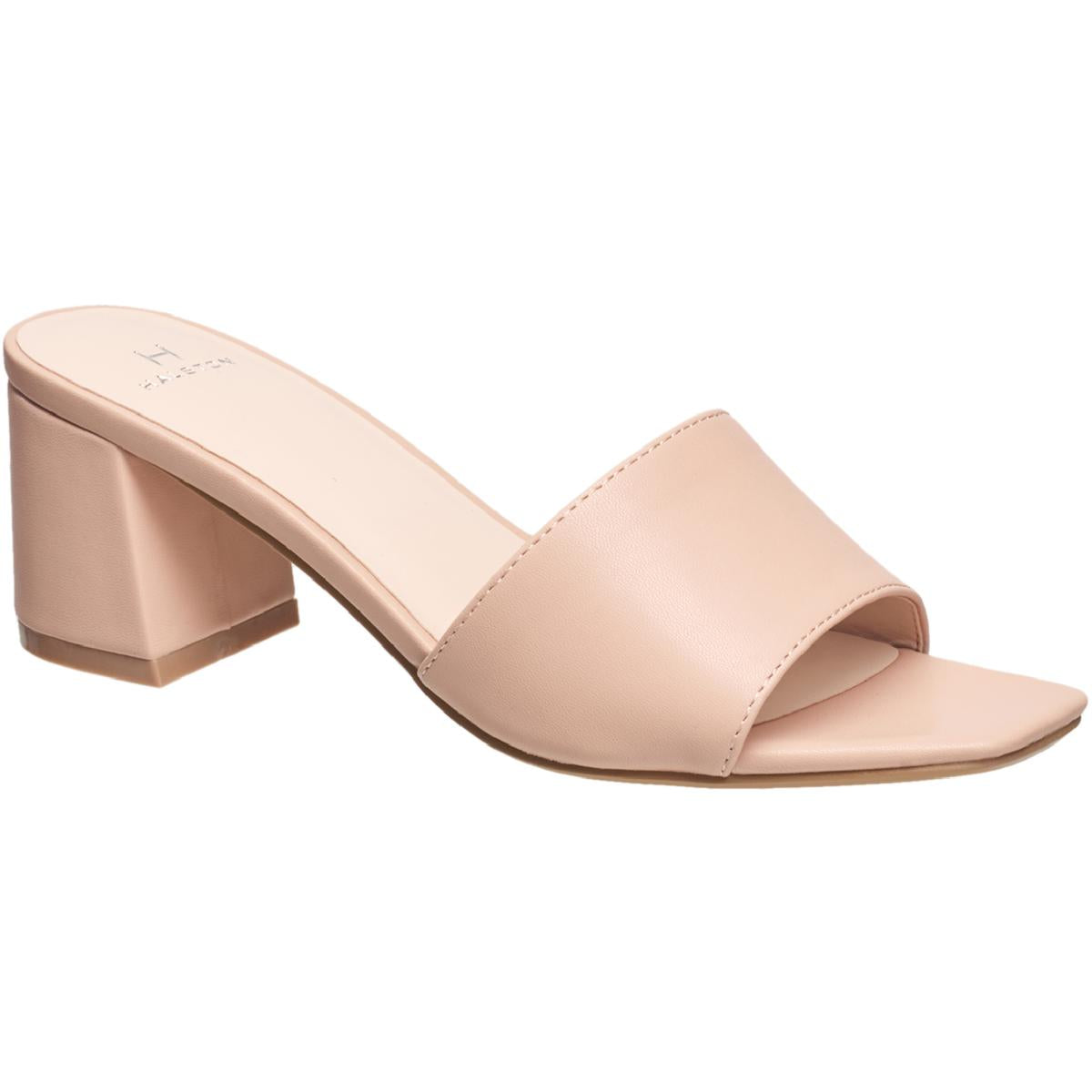 veganes Leder dressy Ferse Sandalen